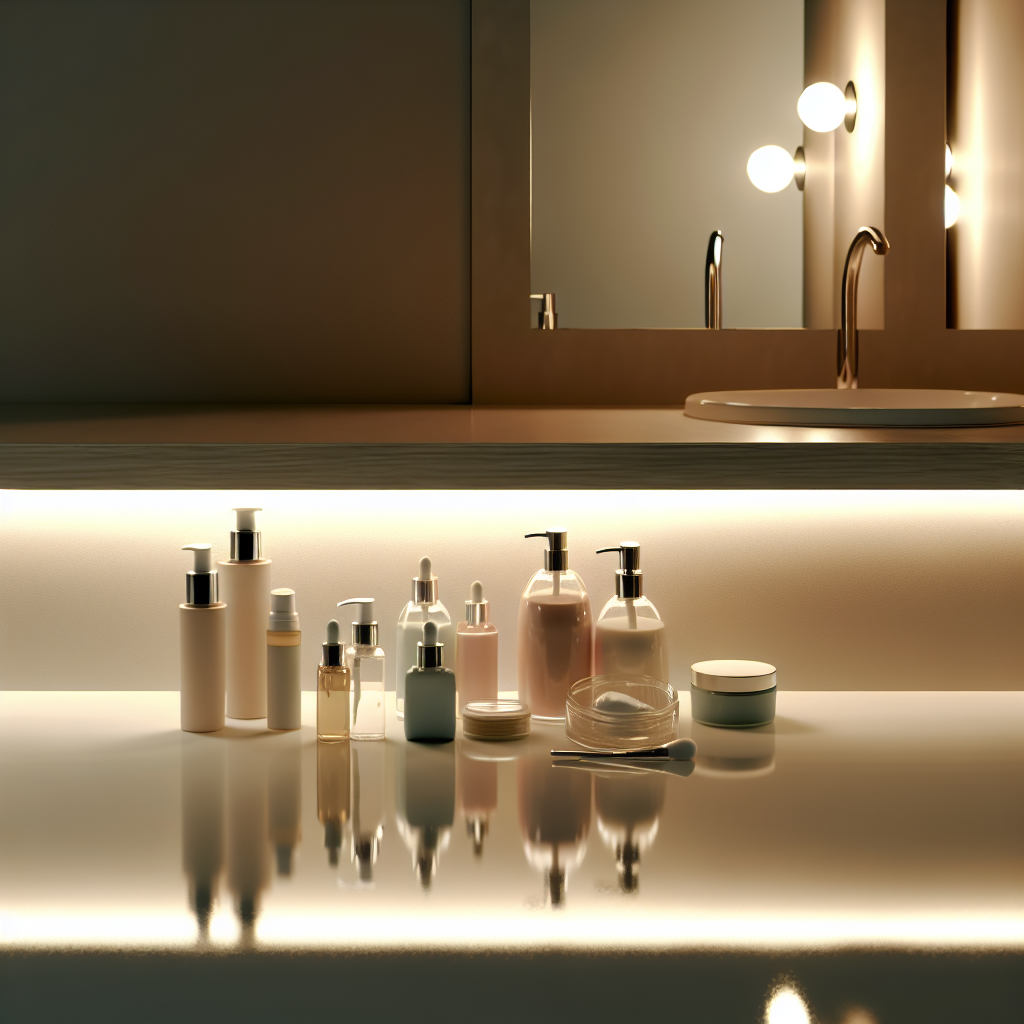 Evening self-care routine